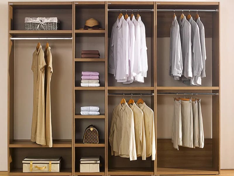Các loại gỗ dùng làm tủ quần áo phổ biến nhất hiện nay