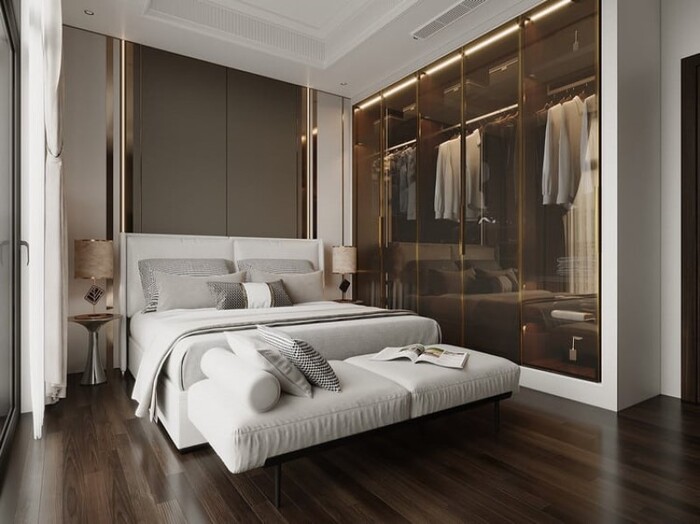 Phòng ngủ phong cách hiện đại