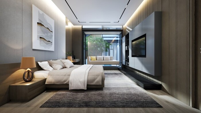 Phòng ngủ phong cách hiện đại