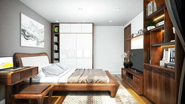 Phòng ngủ đơn giản và hiện đại hiện đang được ưa chuộng