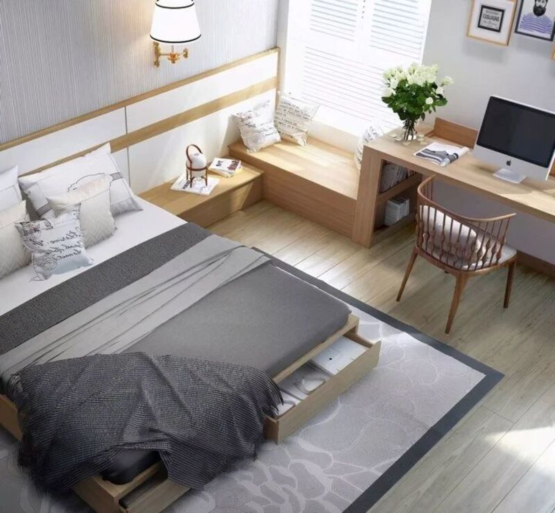 Phòng ngủ theo phong cách hiện đại