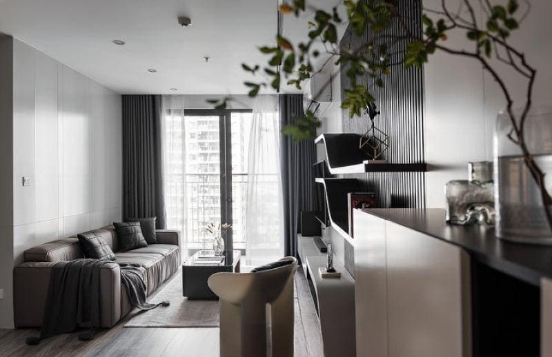 Không gian sống hiện đại và tinh tế với phong cách Bắc Âu trong căn hộ chung cư 77m2